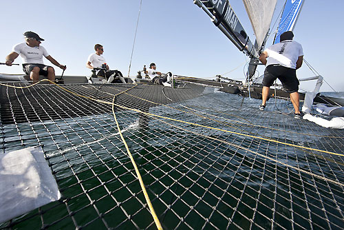 The Extreme Sailing Series 2011, Muscat, Oman. Photo copyright Carlo Borlenghi. 