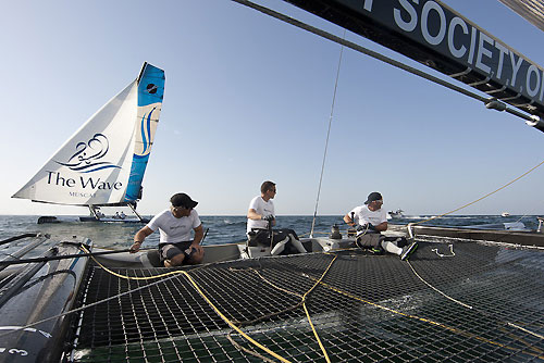 The Extreme Sailing Series 2011, Muscat, Oman. Photo copyright Carlo Borlenghi. 