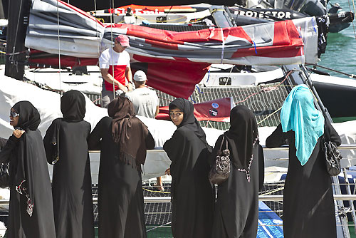 The Extreme Sailing Series 2011, Muscat, Oman. Photo copyright Carlo Borlenghi. 