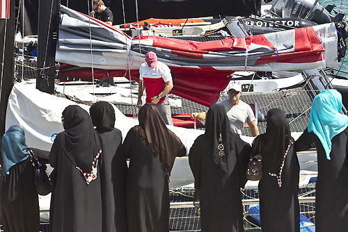 The Extreme Sailing Series 2011, Muscat, Oman. Photo copyright Carlo Borlenghi. 