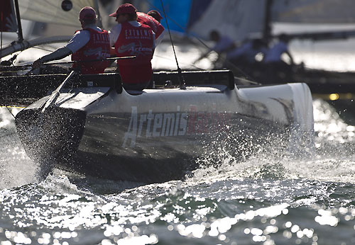 The Extreme Sailing Series 2011, Muscat, Oman. Photo copyright Carlo Borlenghi. 