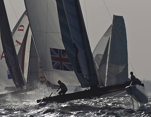 The Extreme Sailing Series 2011, Muscat, Oman. Photo copyright Carlo Borlenghi. 