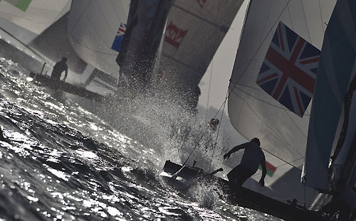 The Extreme Sailing Series 2011, Muscat, Oman. Photo copyright Carlo Borlenghi. 