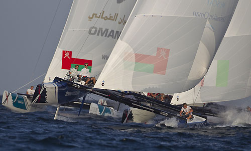 The Extreme Sailing Series 2011, Muscat, Oman. Photo copyright Carlo Borlenghi. 