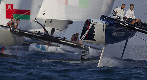 The Extreme Sailing Series 2011, Muscat, Oman. Photo copyright Carlo Borlenghi. 