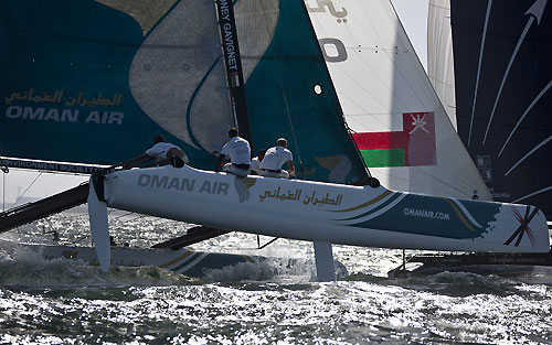 The Extreme Sailing Series 2011, Muscat, Oman. Photo copyright Carlo Borlenghi. 