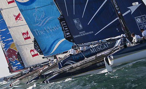 The Extreme Sailing Series 2011, Muscat, Oman. Photo copyright Carlo Borlenghi. 