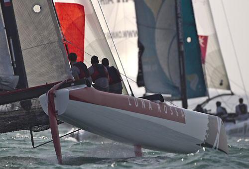 The Extreme Sailing Series 2011, Muscat, Oman. Photo copyright Carlo Borlenghi. 