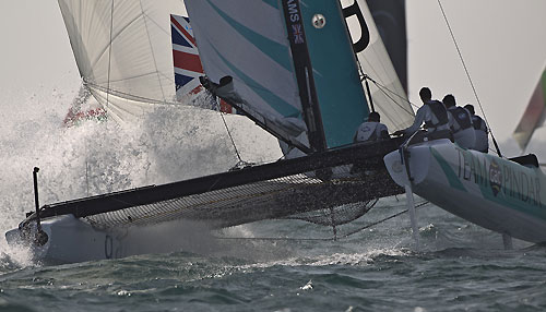 The Extreme Sailing Series 2011, Muscat, Oman. Photo copyright Carlo Borlenghi. 