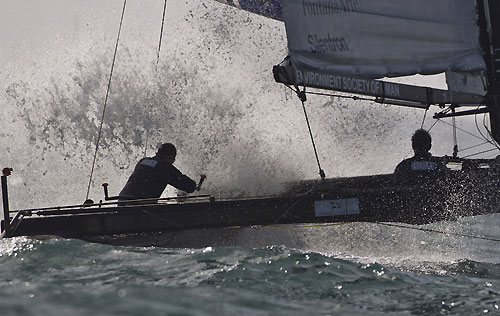 The Extreme Sailing Series 2011, Muscat, Oman. Photo copyright Carlo Borlenghi. 