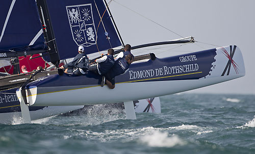 The Extreme Sailing Series 2011, Muscat, Oman. Photo copyright Carlo Borlenghi. 