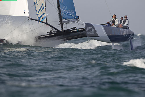 The Extreme Sailing Series 2011, Muscat, Oman. Photo copyright Carlo Borlenghi. 