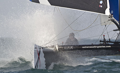 The Extreme Sailing Series 2011, Muscat, Oman. Photo copyright Carlo Borlenghi. 