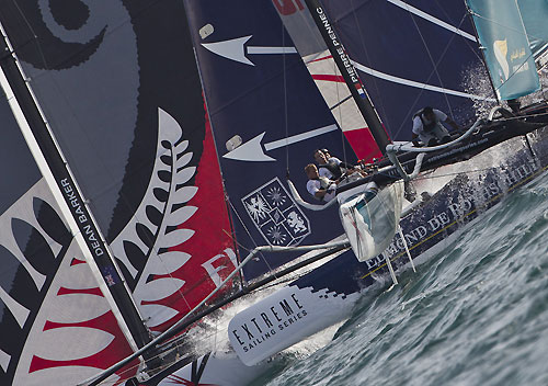 The Extreme Sailing Series 2011, Muscat, Oman. Photo copyright Carlo Borlenghi. 