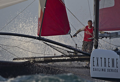 The Extreme Sailing Series 2011, Muscat, Oman. Photo copyright Carlo Borlenghi. 