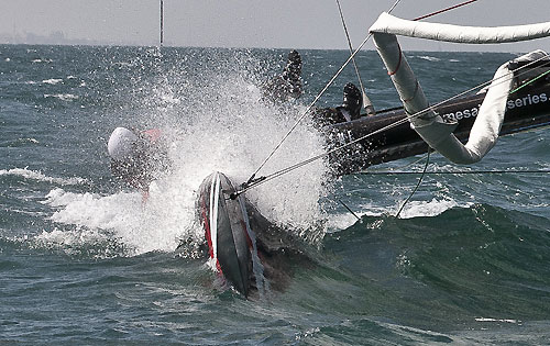 The Extreme Sailing Series 2011, Muscat, Oman. Photo copyright Carlo Borlenghi. 