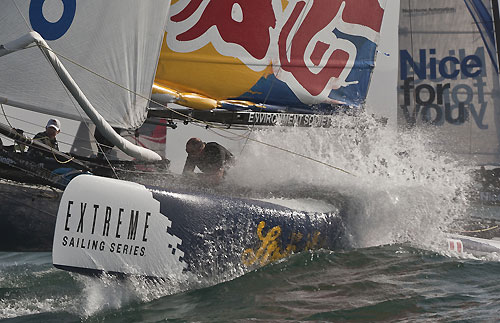 The Extreme Sailing Series 2011, Muscat, Oman. Photo copyright Carlo Borlenghi. 