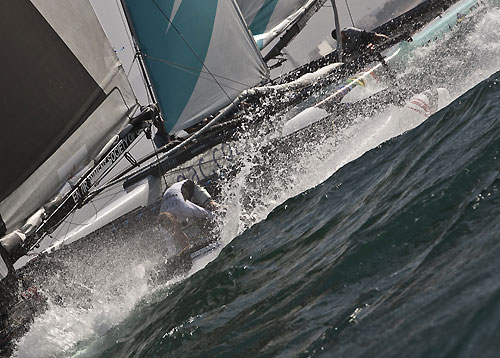 The Extreme Sailing Series 2011, Muscat, Oman. Photo copyright Carlo Borlenghi. 