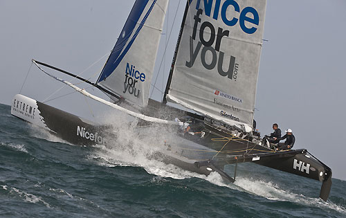 The Extreme Sailing Series 2011, Muscat, Oman. Photo copyright Carlo Borlenghi. 