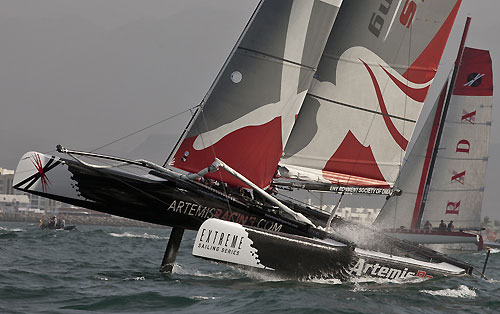 The Extreme Sailing Series 2011, Muscat, Oman. Photo copyright Carlo Borlenghi. 