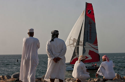 The Extreme Sailing Series 2011, Muscat, Oman. Photo copyright Carlo Borlenghi. 