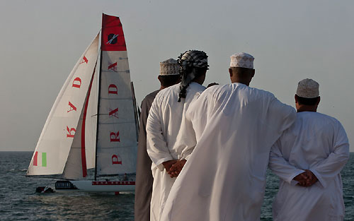 The Extreme Sailing Series 2011, Muscat, Oman. Photo copyright Carlo Borlenghi. 