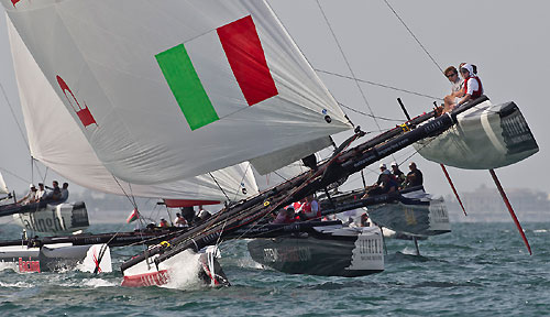 The Extreme Sailing Series 2011, Muscat, Oman. Photo copyright Carlo Borlenghi. 