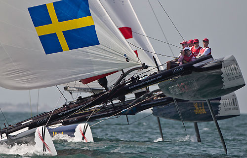 The Extreme Sailing Series 2011, Muscat, Oman. Photo copyright Carlo Borlenghi. 