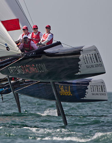 The Extreme Sailing Series 2011, Muscat, Oman. Photo copyright Carlo Borlenghi. 