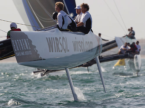 The Extreme Sailing Series 2011, Muscat, Oman. Photo copyright Carlo Borlenghi. 