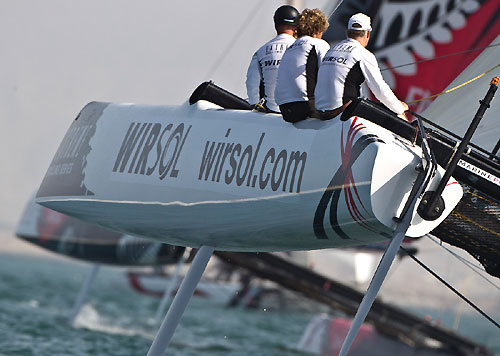 The Extreme Sailing Series 2011, Muscat, Oman. Photo copyright Carlo Borlenghi. 