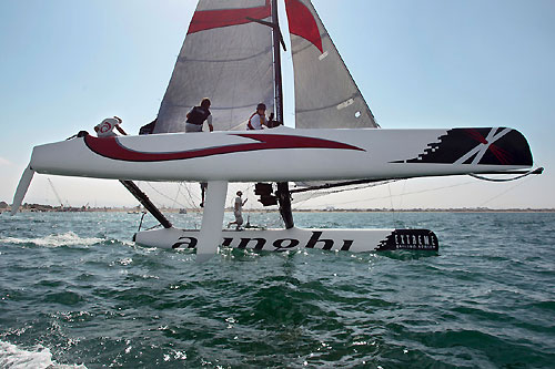 The Extreme Sailing Series 2011, Muscat, Oman. Photo copyright Carlo Borlenghi. 