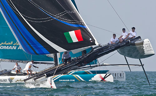 The Extreme Sailing Series 2011, Muscat, Oman. Photo copyright Carlo Borlenghi. 