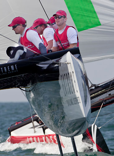 The Extreme Sailing Series 2011, Muscat, Oman. Photo copyright Carlo Borlenghi. 