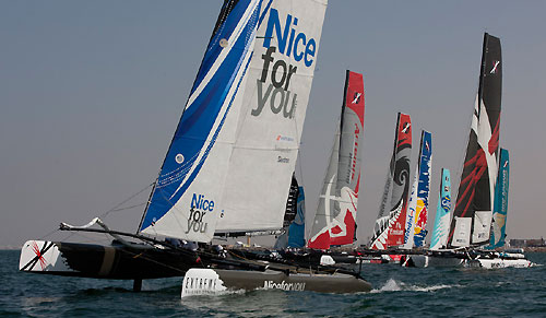 The Extreme Sailing Series 2011, Muscat, Oman. Photo copyright Carlo Borlenghi. 