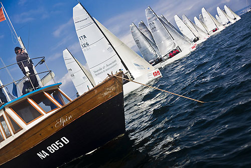 Napoli, 25-03-2011 Audi Melges 20 Sailing Series - Napoli 2011. Race start. Photo copyright Guido Trombetta for Stuido Borlenghi and BPSE.