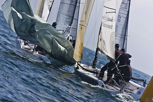 Napoli, 25-03-2011 Audi Melges 20 Sailing Series - Napoli 2011. Turnover. Photo copyright Guido Trombetta for Stuido Borlenghi and BPSE.