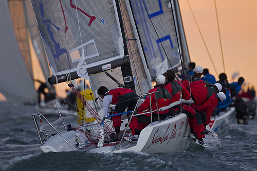 Napoli, 18-03-2011 Audi Melges 32 Sailing Series - Napoli 2011. Samba Pa Ti. Photo copyright Carlo Borlenghi and BPSE.