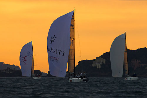 Napoli, 18-03-2011 Audi Melges 32 Sailing Series - Napoli 2011. Fra Martina. Photo copyright Carlo Borlenghi and BPSE.