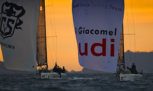 Napoli, 18-03-2011 Audi Melges 32 Sailing Series - Napoli 2011. Audi Fratelli Giacomel. Photo copyright Carlo Borlenghi and BPSE.