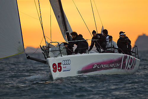 Napoli, 18-03-2011 Audi Melges 32 Sailing Series - Napoli 2011. B-Lin Sailing.com. Photo copyright Carlo Borlenghi and BPSE.