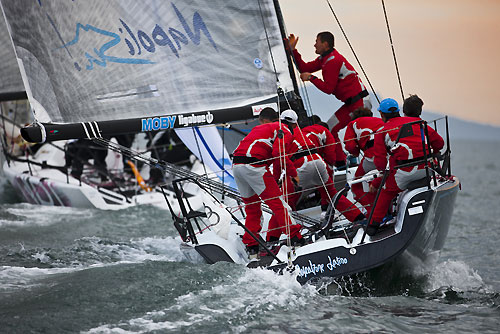 Napoli, 18-03-2011 Audi Melges 32 Sailing Series - Napoli 2011. Mascalzone Latino. Photo copyright Carlo Borlenghi and BPSE.