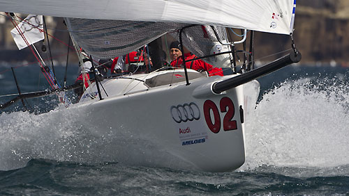 Napoli, 20-03-2011 Audi Melges 32 Sailing Series - Napoli 2011. Fantastica. Photo copyright Carlo Borlenghi and BPSE.