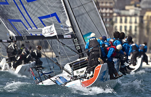 Napoli, 20-03-2011 Audi Melges 32 Sailing Series - Napoli 2011. Brontolo. Photo copyright Carlo Borlenghi and BPSE.