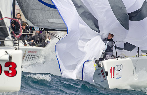 Napoli, 20-03-2011 Audi Melges 32 Sailing Series - Napoli 2011. Calvi Network. Photo copyright Carlo Borlenghi and BPSE.