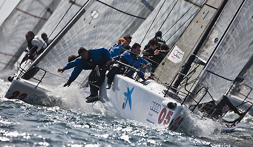 Napoli, 20-03-2011 Audi Melges 32 Sailing Series - Napoli 2011. Bribon. Photo copyright Carlo Borlenghi and BPSE.