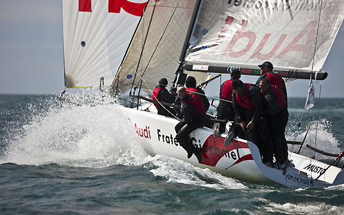 Napoli, 20-03-2011 Audi Melges 32 Sailing Series - Napoli 2011. Audi Fratelli Giacomel. Photo copyright Carlo Borlenghi and BPSE.