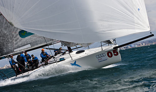 Napoli, 20-03-2011 Audi Melges 32 Sailing Series - Napoli 2011. Bribon. Photo copyright Carlo Borlenghi and BPSE.