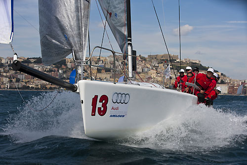 Napoli, 20-03-2011 Audi Melges 32 Sailing Series - Napoli 2011. Samba Pa Ti. Photo copyright Carlo Borlenghi and BPSE.