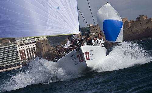 Napoli, 19-03-2011 Audi Melges 32 Sailing Series - Napoli 2011. Fra Martina. Photo copyright Guido Trombetta for Stuido Borlenghi and BPSE.